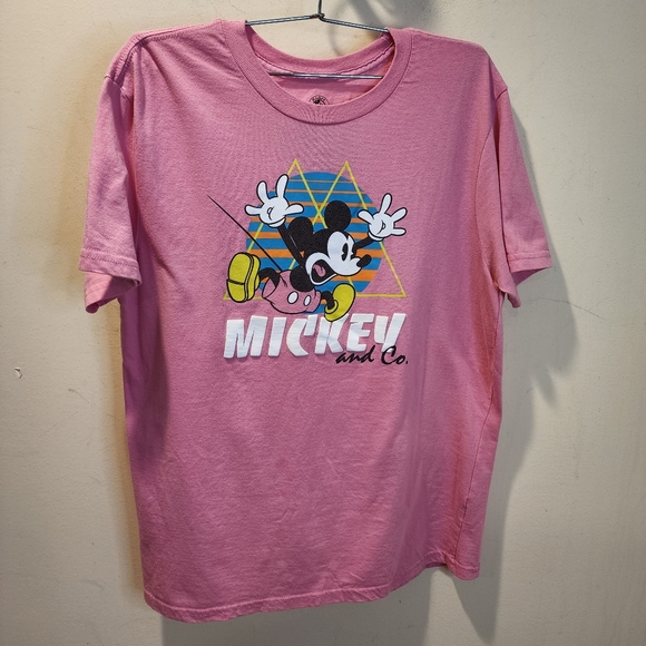 Mickey & Co. Tops - Pink Mickey and Co. T-Shirt Size S Fits M